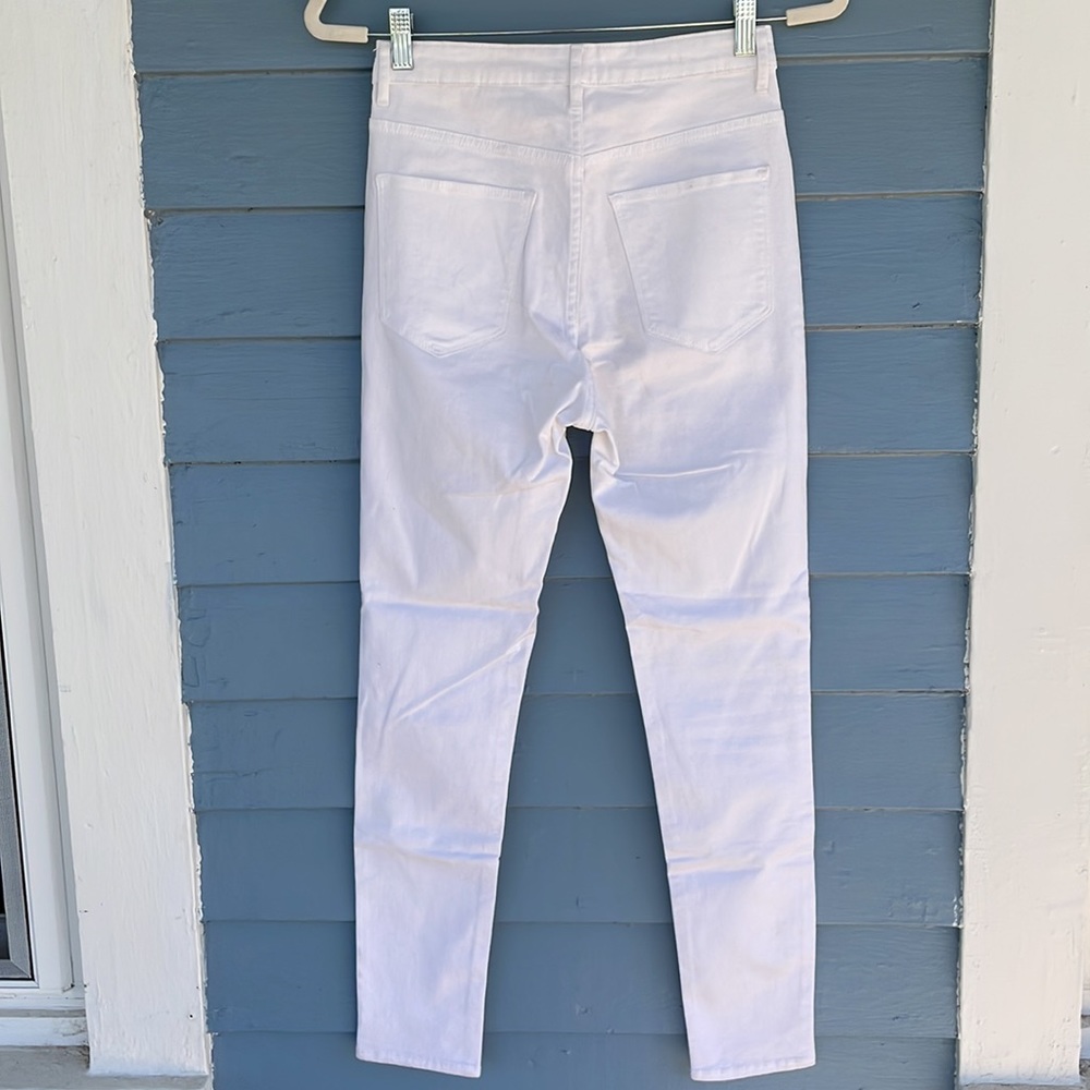 H&M White High-Rise Skinny Jeans - Picture 5 of 7
